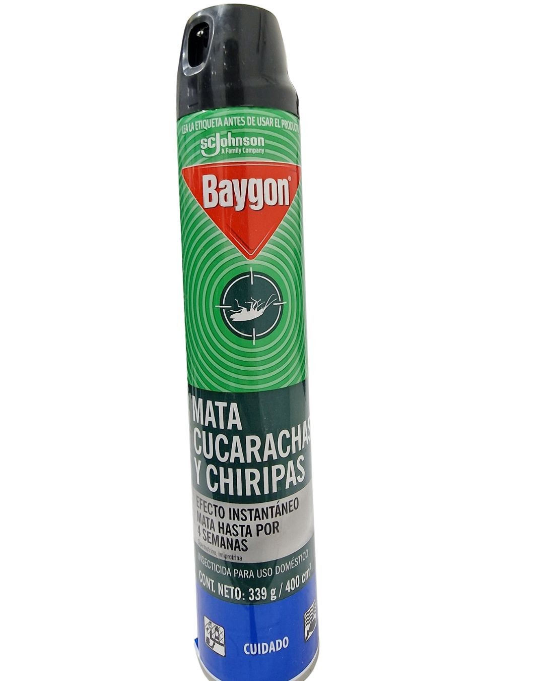 BAYGON VERDE CHIRIPAS NVO 12X400cc