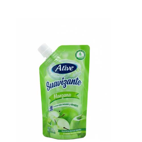 SUAV ALIVE MANZANA 60X180ML