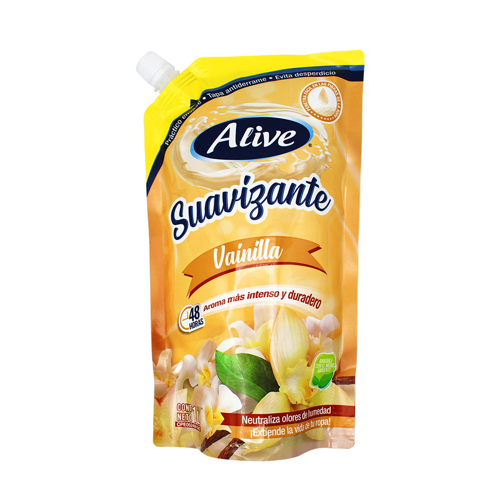 SUAV ALIVE VAINILLA 60X200ML