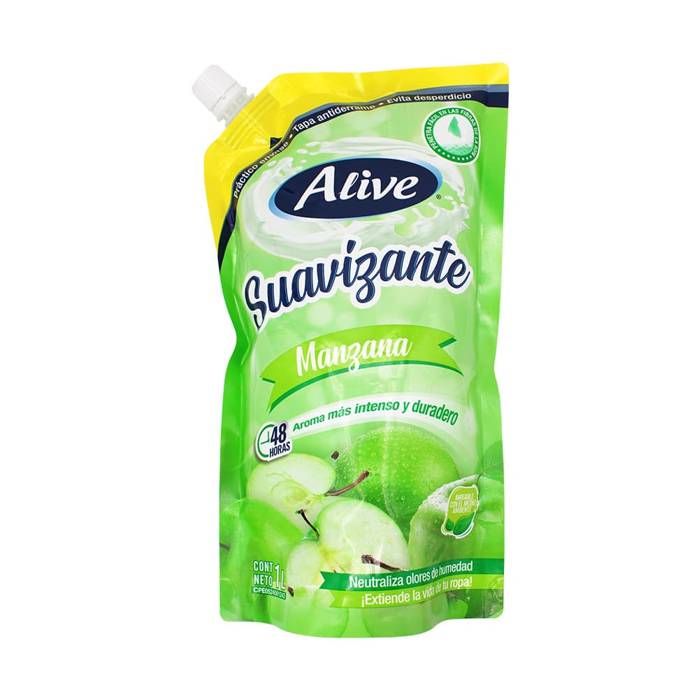 SUAV ALIVE MANZANA 24X500ML