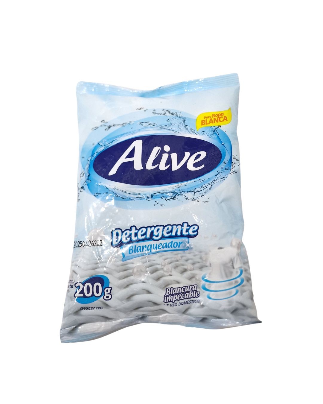 JABON POLVO ALIVE PERLAS 50X200GR