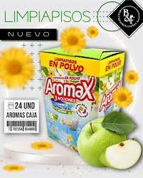 AROMAX LIMP. POLVO MANZANA 24X24X10GR
