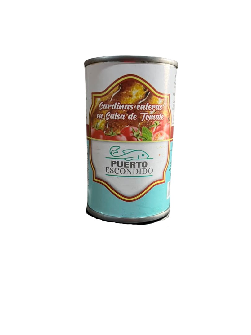 SARDINA PTO ESCONDIDO TOMATE 24X170GR