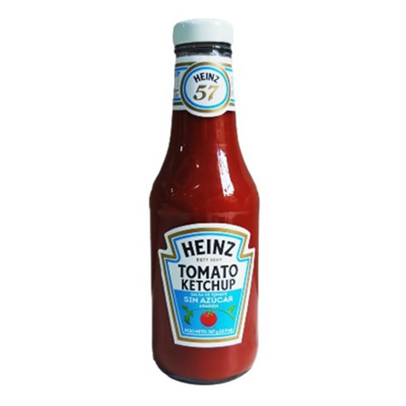 SALSA DE TOM.HEINZ S/AZUCAR 24X367GR
