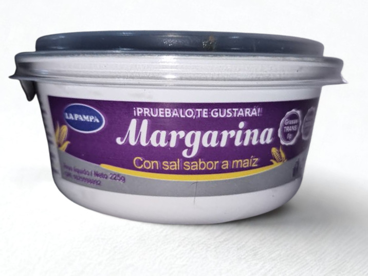 MARGARINA LA PAMPA S/MAIZ 24X225GR
