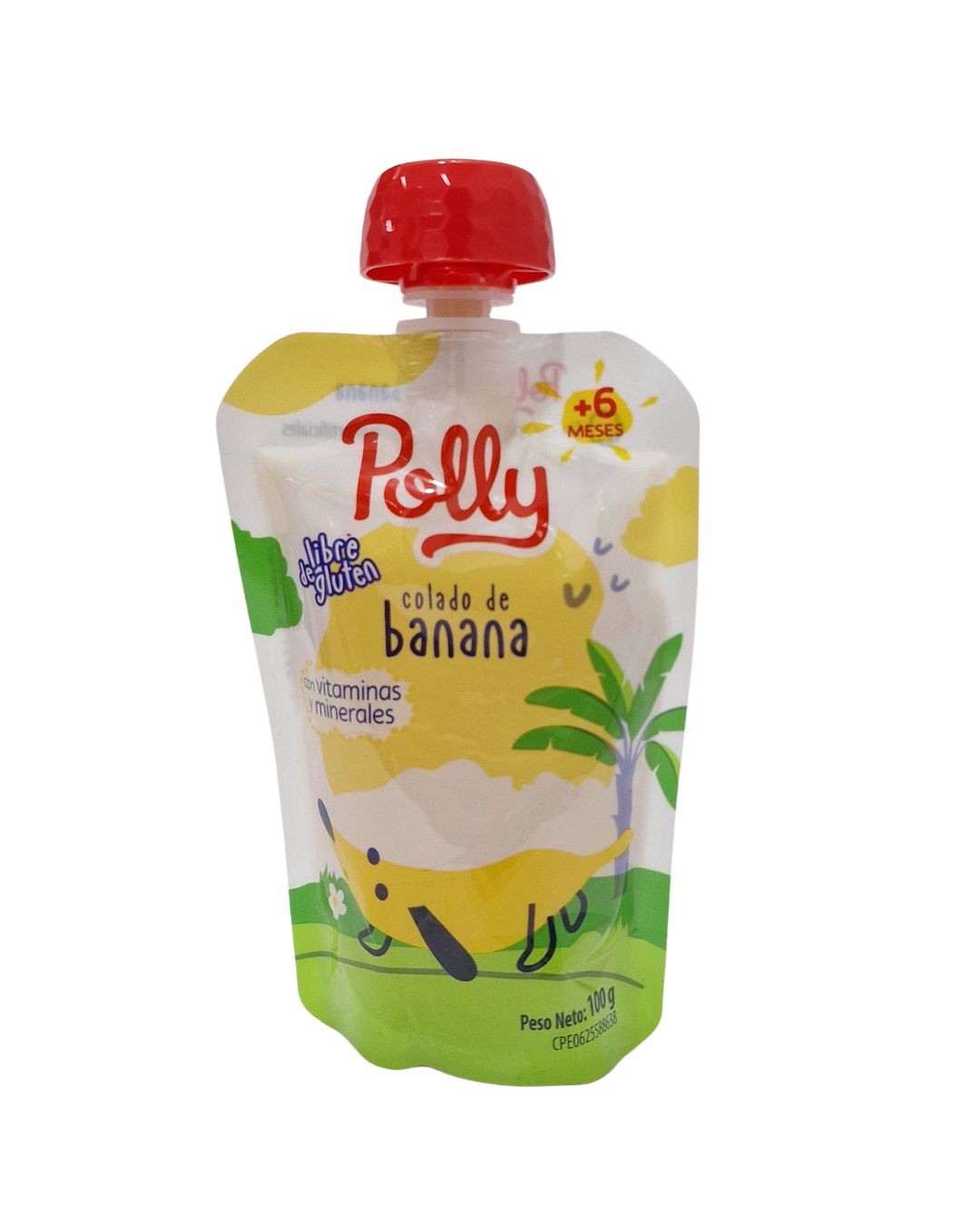 COLADO POUCH POLLY BANANA 24X100GR