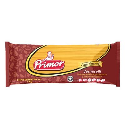 PASTA PRIMOR EXTRA ESP. VERMICELLI 12X1KG