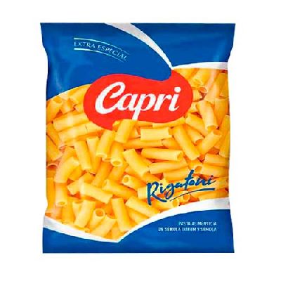 PASTA CAPRI AZUL CORTA RIGATONI 12X1KG