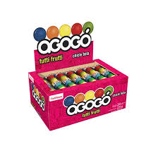 CHICLE AGOGO LINEA FRUTAS 30X24X276GR