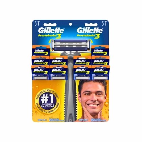 PRESTOBARBA GILLETTE RISTRA 10UNID