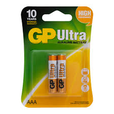 PILAS GP ULTRA ALCALINA AAA 2X10