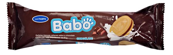 GALLETA BABO VAINILLA-CHOCOLATE (NVO) 48X85GRS