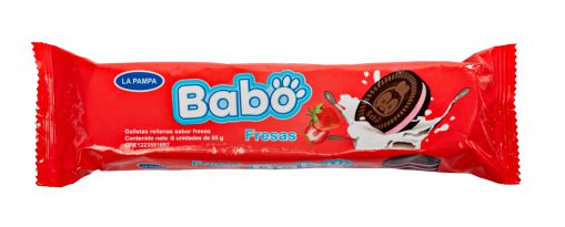 GALLETA BABO CHOCO FRESA 48X85GR
