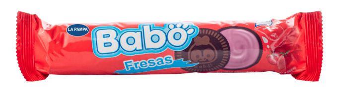 GALLETA BABO TUBO CHOCO-FRESA 48X125GR