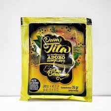 ADOBO COMP. SACHET DOÑA TITA 6X15X35GR