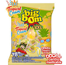 CHUPETA BIG BOM TROPICAL 8X48UNID