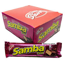 SAMBA GALLETA FRESA 16X20X32GR