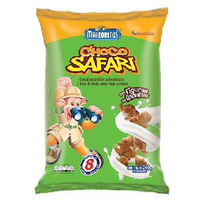 MAIZORITO CHOCO SAFARI 12X240Gr