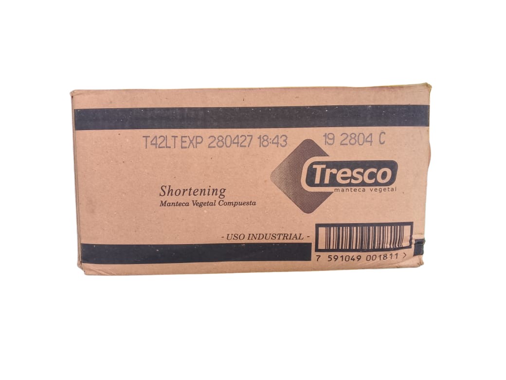 TRESCO MANTECA VEGETAL PANADERA 49LT 15KG