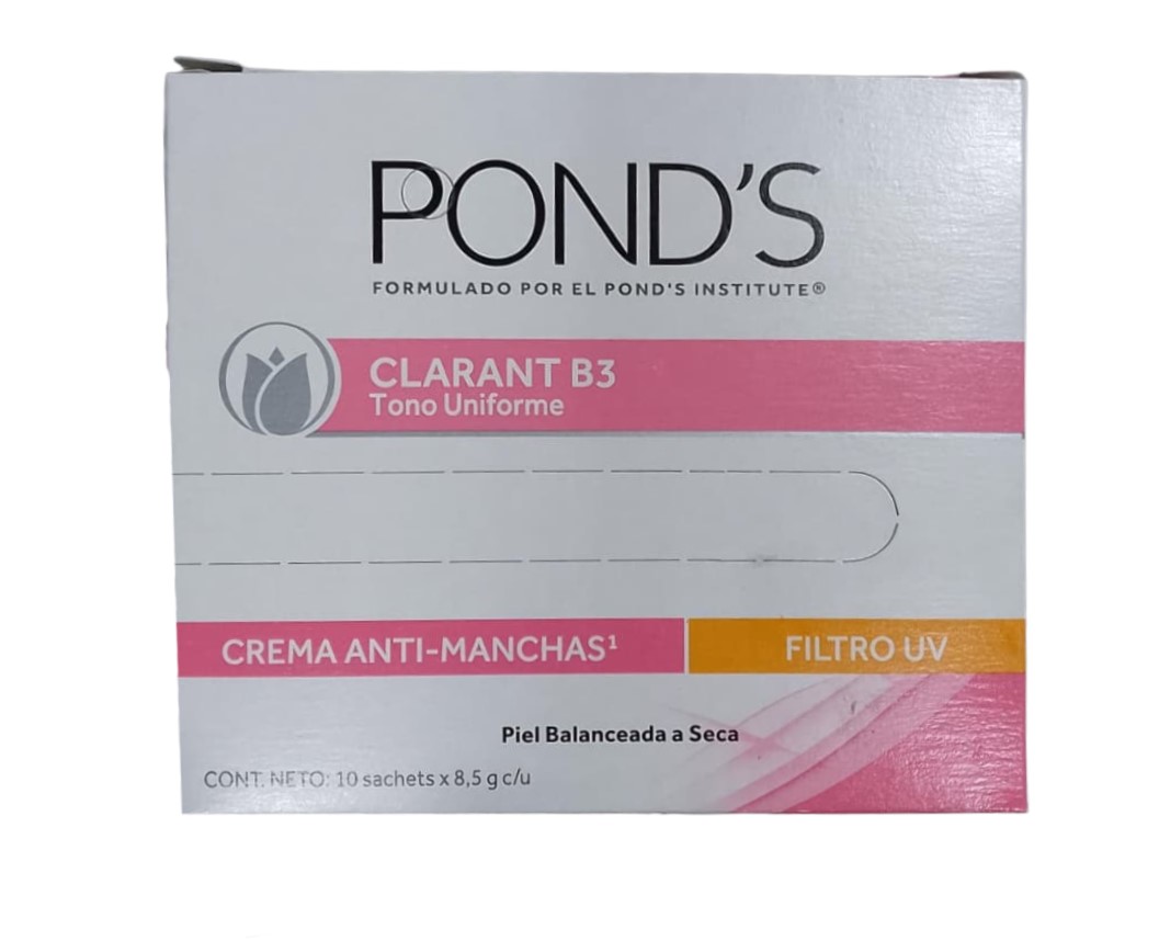 CREMA PONDS CLARANT B3 12X10X8,5GR