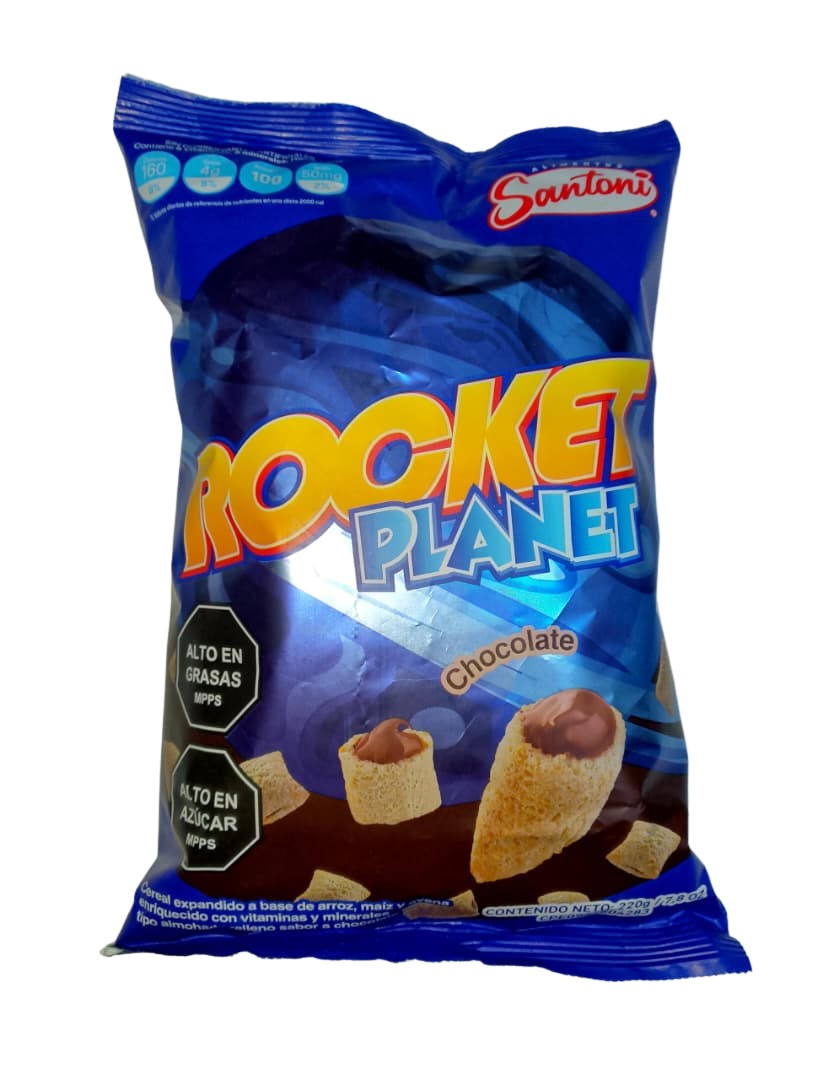 CEREAL ROCKET PLANET CHOCOLATE 12X220GR